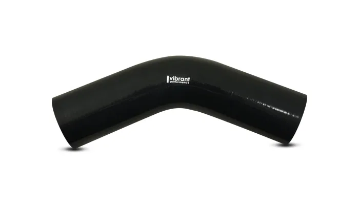 2756 – VIBRANT Intercooler Hose Coupling, 4 Inch Inside Diameter 45 Degree Elbow 3-1/2 Inch Leg Length With 4 Inch Be...